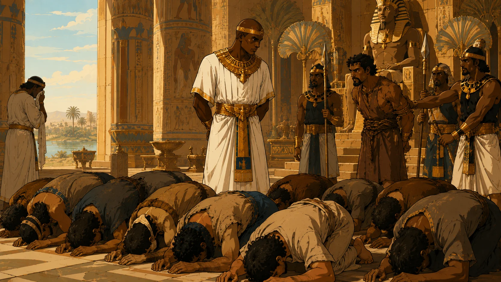 The Brothers Come to Egypt — Simeon Held